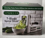 Spiralizer Ultimate 7 Blade Strong And Heavy Duty Vegetable Slicer White. Fixed Price $28.00.