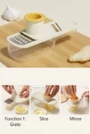 3-IN-1 Mini Ginger Garlic Slicer Grater Mandoline W Hand Guard Easy Grip Kitchen. Fixed Price $8.50.