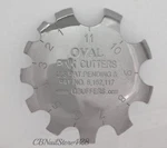 Q French Pink & White Tool Cutters Oval 1-11. Fixed Price $14.73.
