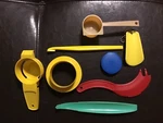 Vintage Tupperware Utensils - Coffee Scoop, Corer,egg Cup, Shoehorn, Slicer,etc. Fixed Price $7.99.