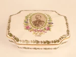 Rare Spode Ceramic Box Of Lord Kitchener Dated 1914. Fixed Price $233.21.