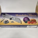 Update International Stainless Steel Mandolin Slicer. Brand New With Box. Fixed Price $47.99.