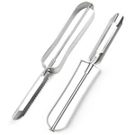 Sokalchw Potato Peelers For Kitchen, 2 Pcs, Just Like 6.5IN X 1.15IN, Silver. Fixed Price $22.92.