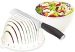 Easy Fruit Vegetable Salad Cutter Bowl,multi-function Kitchen Colander Strainer. Fixed Price $14.80.