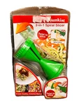 Sunkist 2-IN-1 Spiral Slicer Vegetable Green New Pack. Fixed Price $9.79.