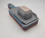 Kuhn Rikon Set Of 3 Nesting Double Edge Slicer & Grater K92192 Farmhouse. Fixed Price $20.69.