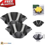 8.5" Large Nonstick Taco Shell Bowl Set - Perfect For Salad & Tortilla Creations. Fixed Price $22.49.