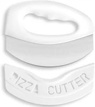 Stainless Steel Pizza Cutter With Cover, Super Sharp Blade For Kitchen, White. Fixed Price $7.19.