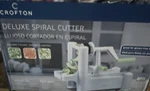 Crofton Deluxe Spiral Cutter With 3 Different Blades, New - Open Box. Fixed Price $10.00.