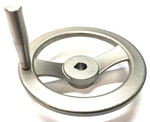 Misumi 2-SPOKE 5" Steel Handle Wheel W/12MM Bore D-125 Nos. Fixed Price $109.41.