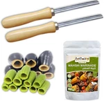 2 Pcs Corer Zucchini Squash Vegetable Stainless Kosa Excavator Random Colors. Fixed Price $15.35.