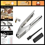 Stainless Steel Garlic Press & Mincer - Peel, Ergonomic Handle, Rust Proof,. Fixed Price $33.29.