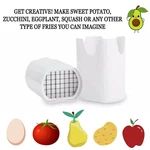 Potato Fries Cutter One Step French Fry Vegetable Fruit Slicer Kitchen Tools New. Fixed Price $14.99.
