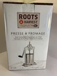 Roots & Harvest Stainless Steel Cheese Press Home Artisan Making Tool. Fixed Price $164.99.