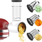 Slicer Shredder For Kitchenaid Stand Mixer, Cheese Grater Attachment,. Fixed Price $59.23.