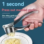Garlic Press Zinc Alloy Stainless Steel Anti Skid Manual Crusher. Fixed Price $6.65.