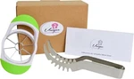 Unique Kitchenware Stainless Steel Apple Corer Watermelon/cake Slicer 2-IN-1 Set. Fixed Price $30.00.
