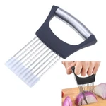 Beespring Onion Holder Stainless Steel Chopper Slicing Tool 9.5 14CM, Black. Fixed Price $12.20.