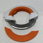 Samurai 360 The Knife That Rolls Kitchen Tool Circular Steel Blade As Seen On Tv. Fixed Price $11.99.