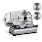 Electric Meat Slicer Stainless Steel Blade Adjustable Techwood TWFS-289 Deil. Fixed Price $209.99.