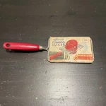 Vintage 1950 Ekco Miracle Tomato Slicer Red Wooden Handle. Fixed Price $12.24.