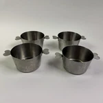 Matfer Bourgeat Charlotte Dessert Mold Stainless Steel Heart Handles 4" #2. Fixed Price $44.95.