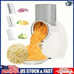 110V Electric Vegetable Shredder Cheese Grater Slicer Kitchen Tool. Fixed Price $32.99.