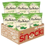 Miss Vickies Kettle Cooked Potato Chips, Jalapeno, 1.375 Ounce Pack Of 28. Fixed Price $33.92.