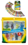 New! Crayola Limited Edition Retired Colors - 8 Character Crayons +32CT Box $6SH. Fixed Price $19.95.