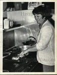 1961 Press Photo Mary Heim Kitchen At Garnet Hill Inn, New York - TUB02341. Fixed Price $24.99.