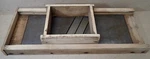 Antique Wooden Kraut Cutter 672 & Special Sanitary Cabbage Slicer Pat. 24". Fixed Price $46.71.
