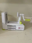 Brieftons 10-BLADE Vegetable Slicer Spiralizer Easy Cutting. Fixed Price $15.00.