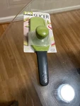 Joie Msc Mini Mandoline Slicer With Protective Slide Guide Green. Fixed Price $10.99.