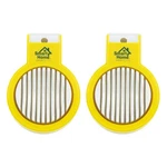 Smart Home Egg Slicer With Stainless Steel Blades Yellow/white, 2 Pack. Fixed Price $9.99.