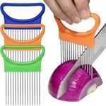 2PCS Onion Holder Slicer Stainless Steel Prongs Cutting Kitchen Gadget Needle. Fixed Price $6.99.