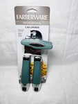 Farberware Manual Can Opener With Bottle Stainless Steel 8.3" Aqua. Fixed Price $14.99.