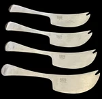 Dansk Torun 5.25" 4 X Cheese Picks Knives Stainless Steel Made Korea. Fixed Price $25.62.
