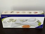 Progressive Multi Slicer Vegetables Thick Thin Julienne Slices. Fixed Price $12.99.