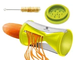 Brieftons Spiral Slicer W/ Cap Kitchen Series Japanese Steel Blades- Cut 2 Sizes. Fixed Price $16.60.