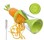 Kitchen Active Spiral Slicer With Free Cleaning Brush Green. Fixed Price $7.00.