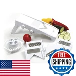 Norpro V-slicer Grater Mandoline With Safety Guard Holder. Fixed Price $59.77.