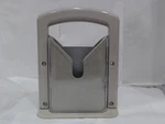 As Is/for Parts - Slyce Bagel Slicer W/ Saftey Shield, Grey. Fixed Price $10.10.