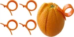 4 Round (citrus Fruit) Peelers By Chef Craft Orange. Fixed Price $6.49.