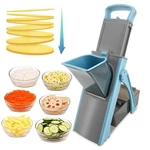 Mandoline Slicer For Kitchen, Safe Vegetable Chopper & Potato With Adj.... Fixed Price $60.48.