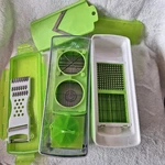 Fullstar Spiralizer Vegetable Slicer With 4 Blades - Olive Green.. Fixed Price $14.90.
