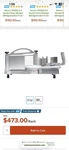 Nemco (55600-2) 1/4" Easy Tomato Slicer, Silver Missing Cover Only:). Fixed Price $100.00.