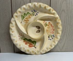 Exclusive Design Metro Marketing Hand Painted Stoneware Serving Tray Platter. Fixed Price $14.99.
