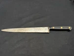 Vintage Sabatier 9.5" Blade Carbon Steel Slicer. Fixed Price $68.56.