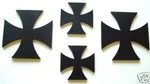 Maltese Cross Cut-out Emblem, Harley, Custom, Chopper, Solid Steel Cnc. Fixed Price $19.99.