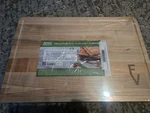 Boos Block Reversible Cutting Board Chop-n-slice, 18"X12"X1.25", Maple. Fixed Price $70.00.